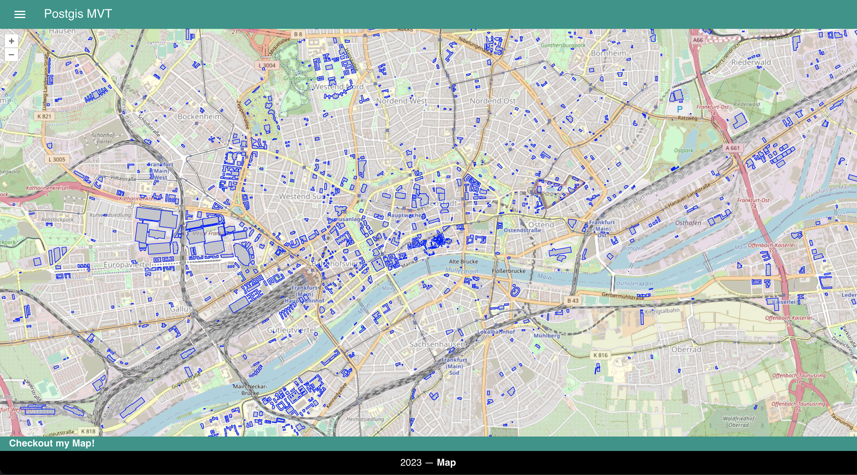 Postgis MVT Webapp